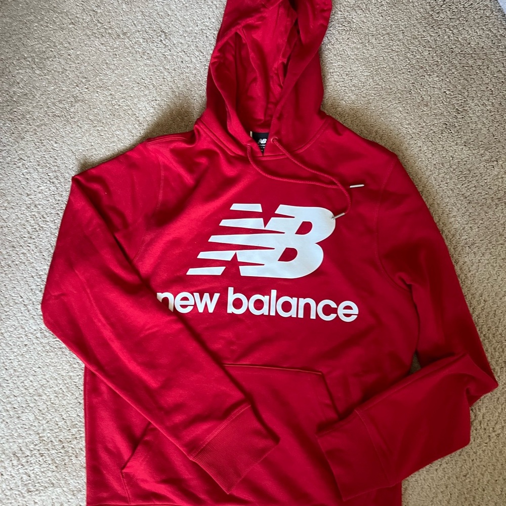 (Sold) New Balance Vibrant Red Hoodie